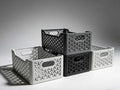Exquisite and high-end, sturdy and practical｜Stackable Hollow Storage Basket