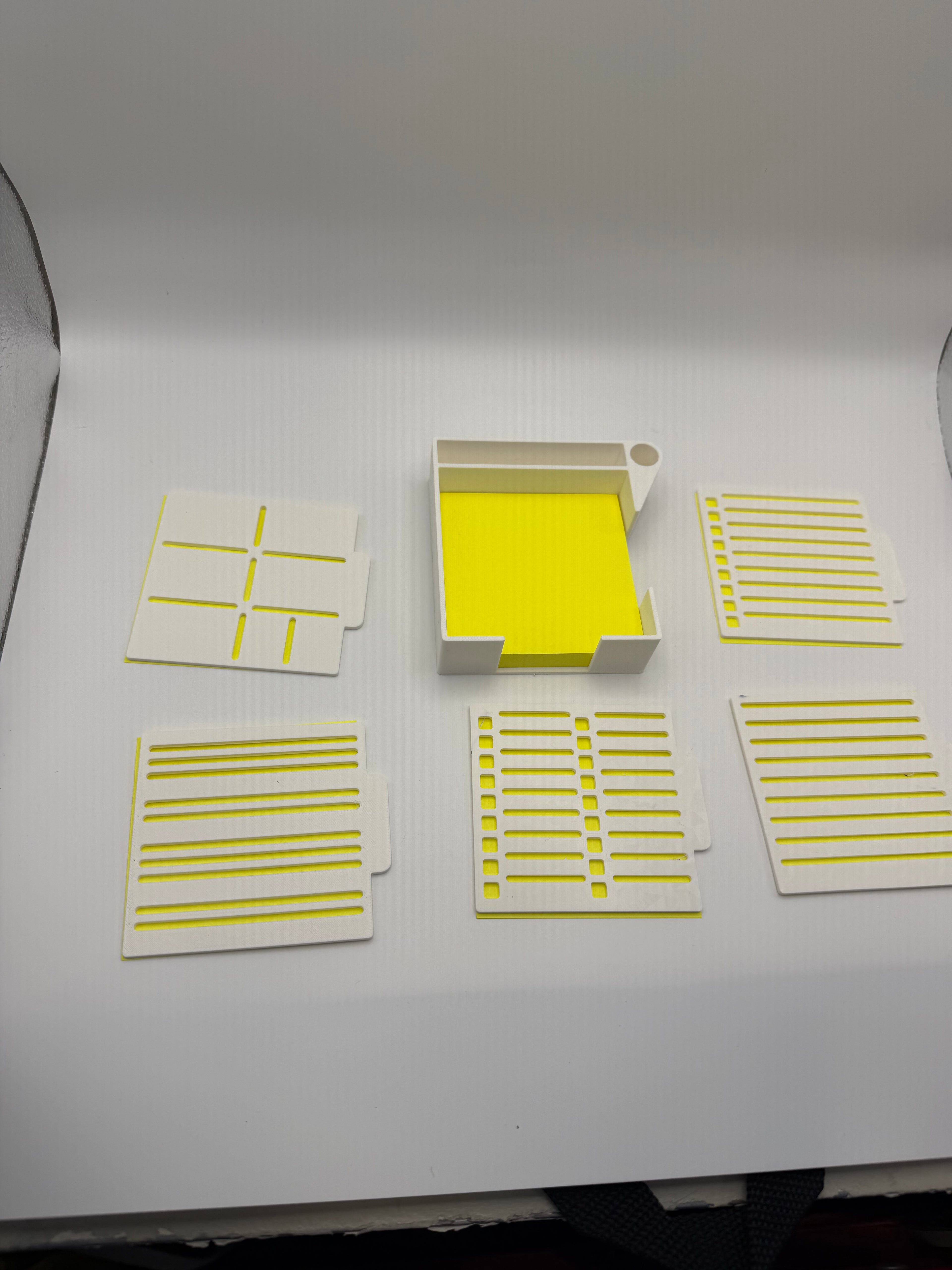 Stencil for Post Its with Holder