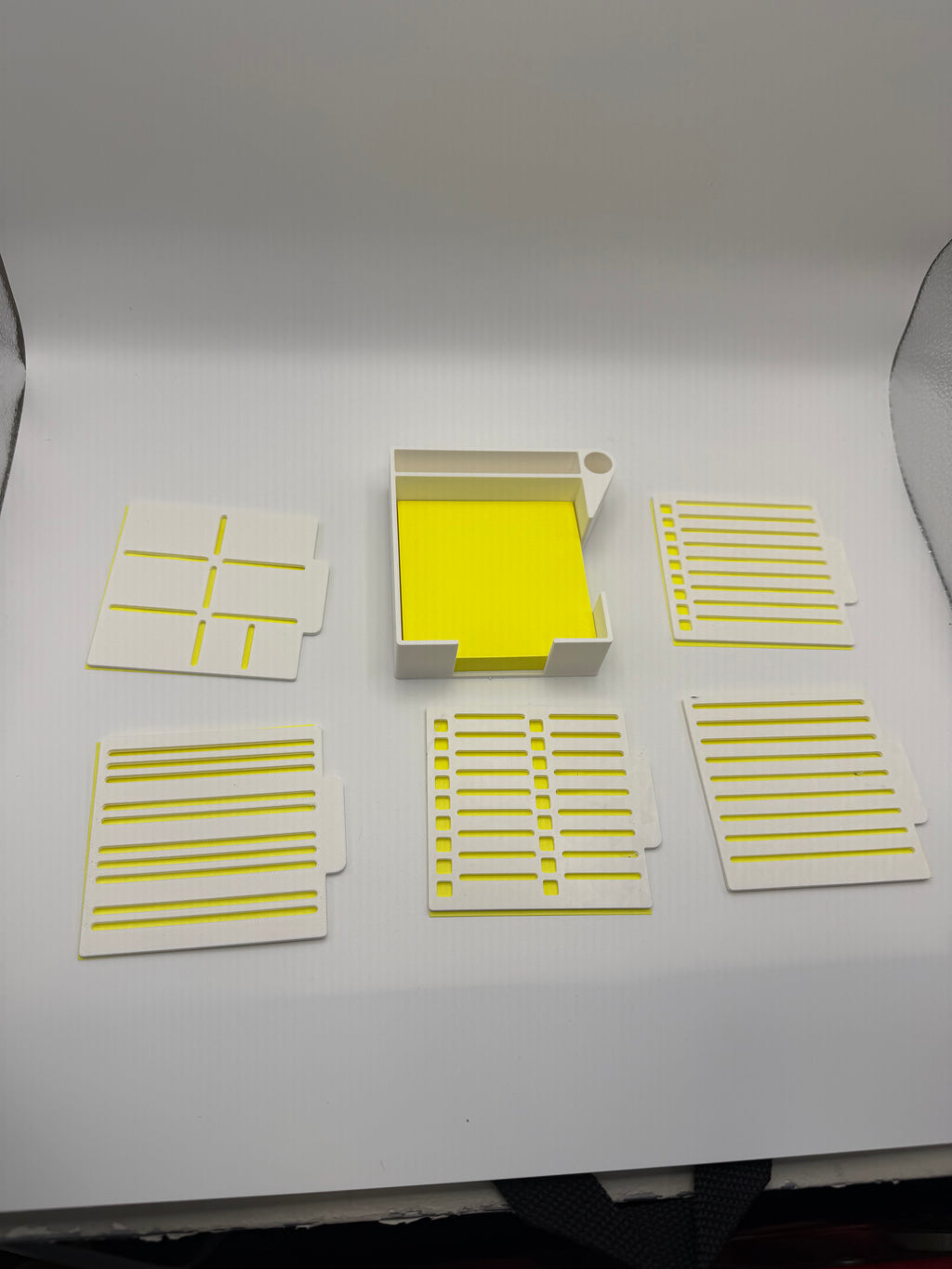 Stencil for Post Its with Holder