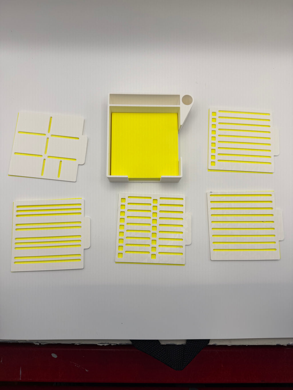 Stencil for Post Its with Holder