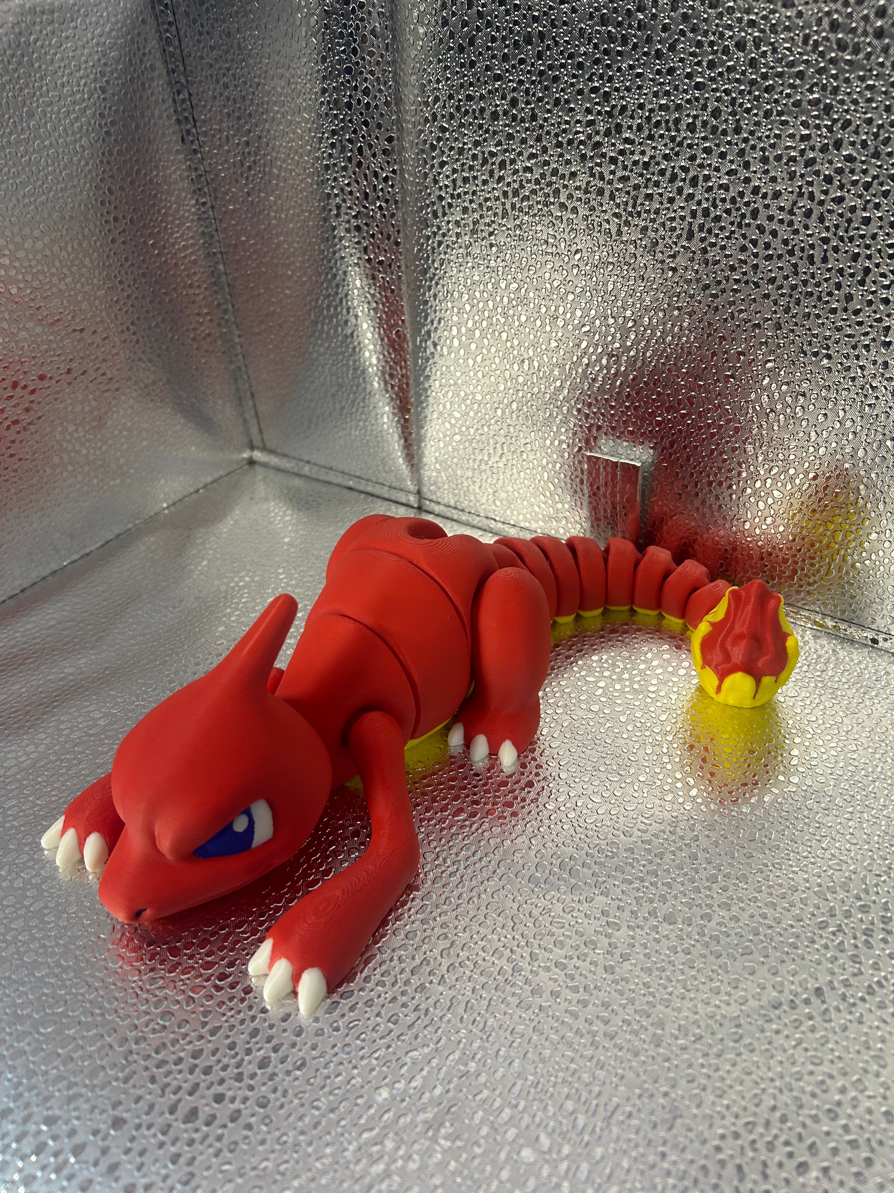 Land Fire Lizard (Articulated)
