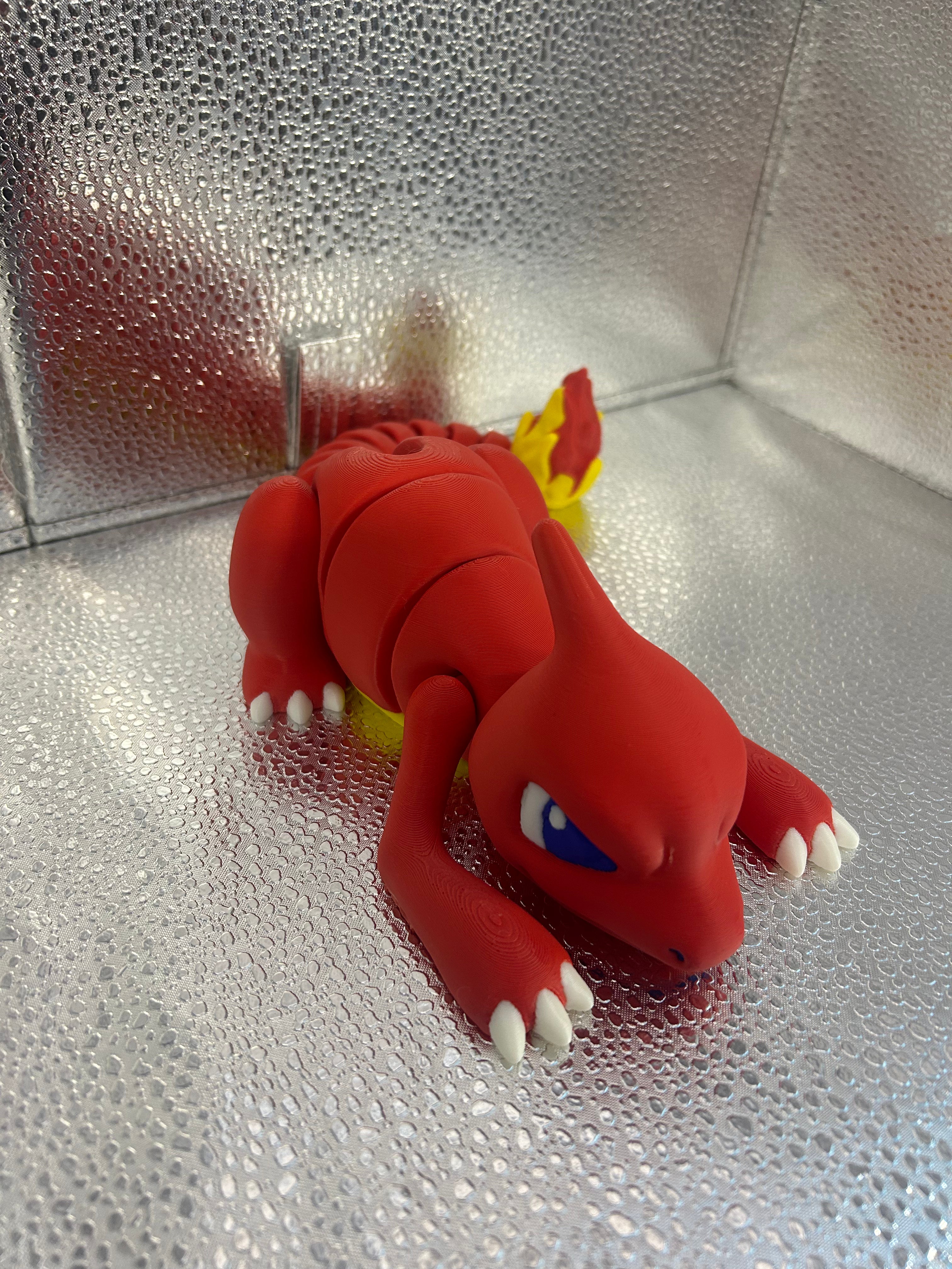 Land Fire Lizard (Articulated)