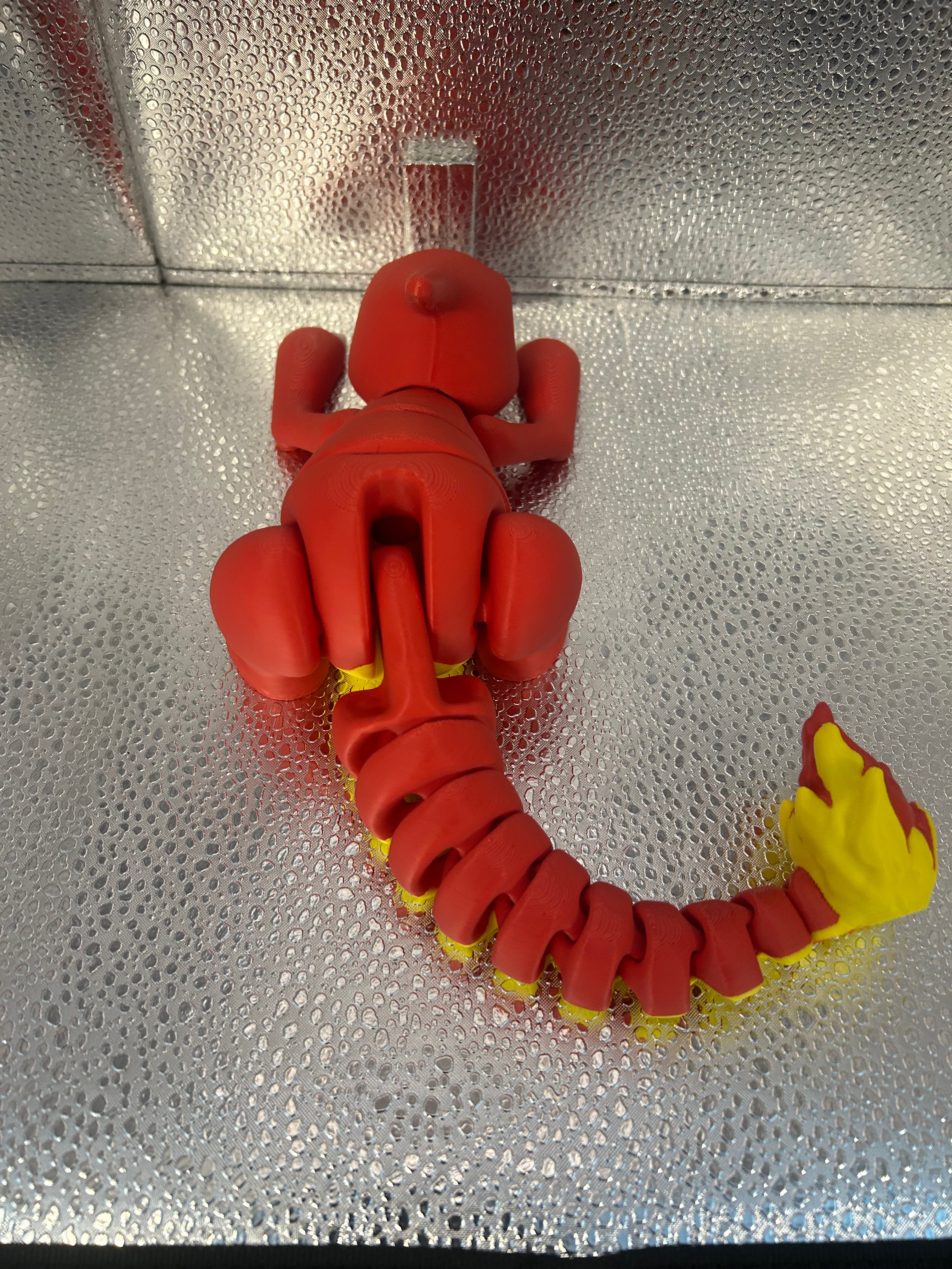 Land Fire Lizard (Articulated)