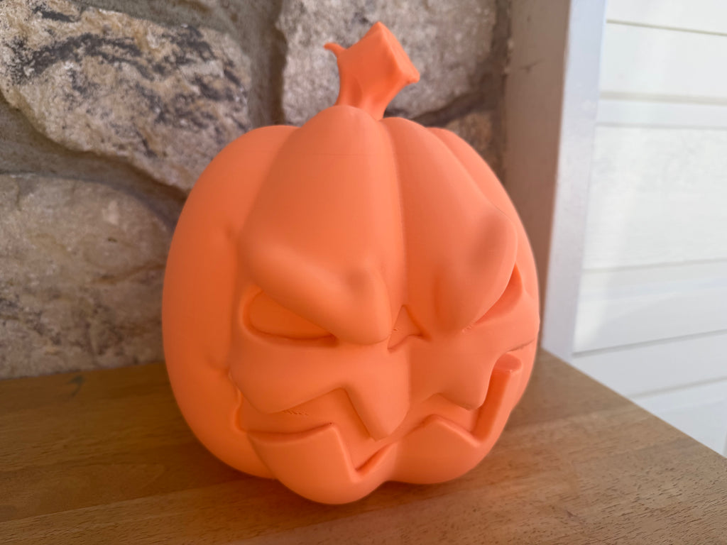 Grumples Pumpkin 10 inches wide x 10 inches long x 10 inches tall