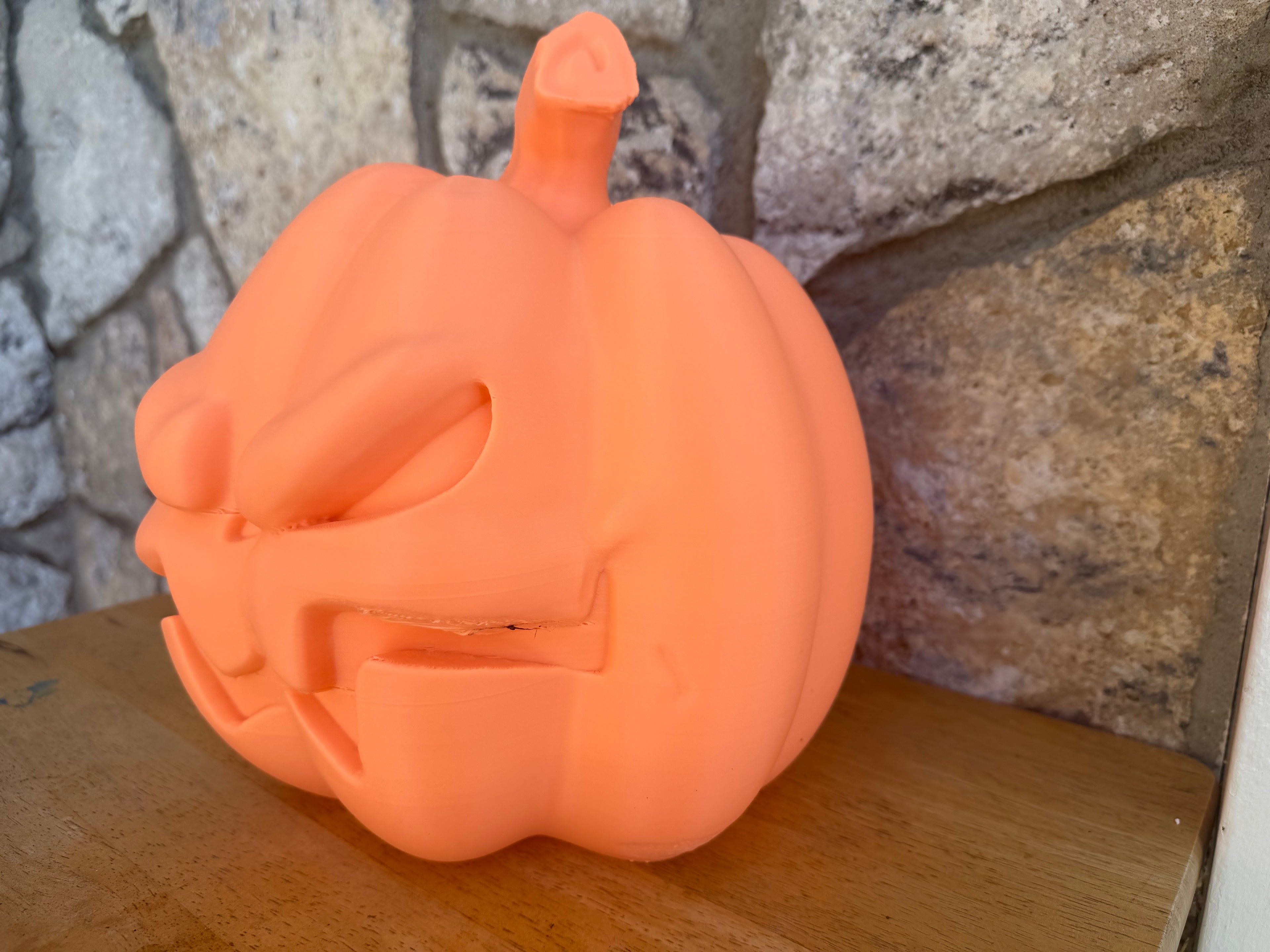Grumples Pumpkin 10 inches wide x 10 inches long x 10 inches tall