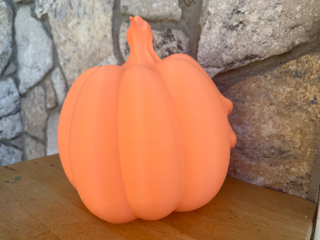 Grumples Pumpkin 10 inches wide x 10 inches long x 10 inches tall
