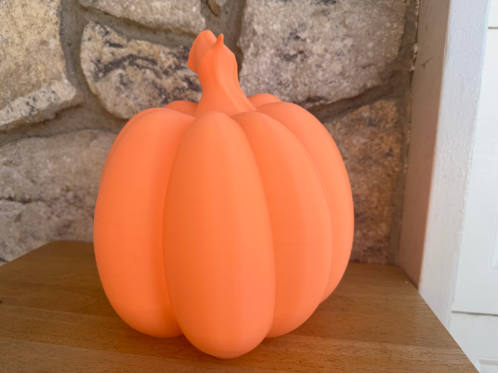 Grumples Pumpkin 10 inches wide x 10 inches long x 10 inches tall