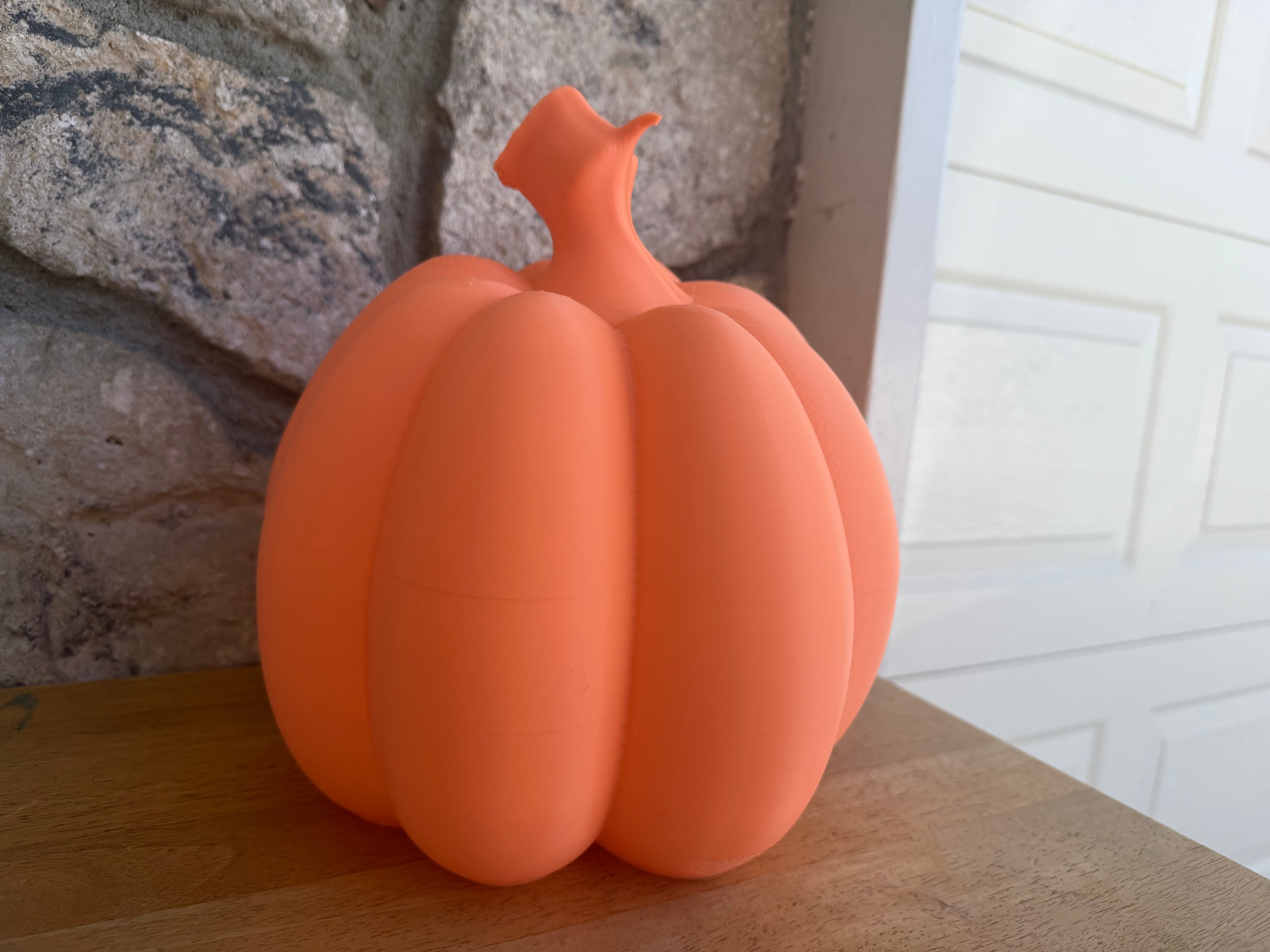 Grumples Pumpkin 10 inches wide x 10 inches long x 10 inches tall