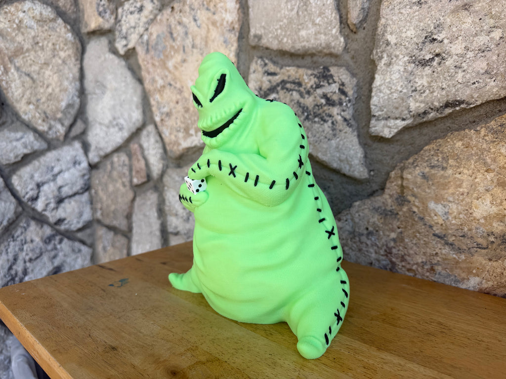 Boogie Man 8 inches wide x 5 inches long x 10 inches tall