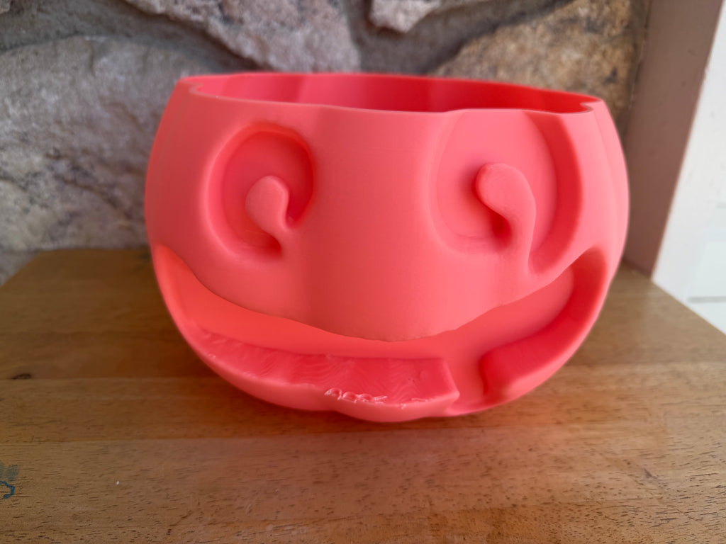 Smilely Pumpkin 10 inches wide x 10 inches long x 10 inches tall
