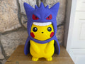 Electric Rat Wearing Costume 10 inches wide x 10 inches long x 2 feet tall