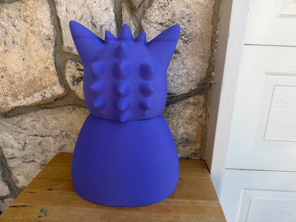 Electric Rat Wearing Costume 10 inches wide x 10 inches long x 2 feet tall