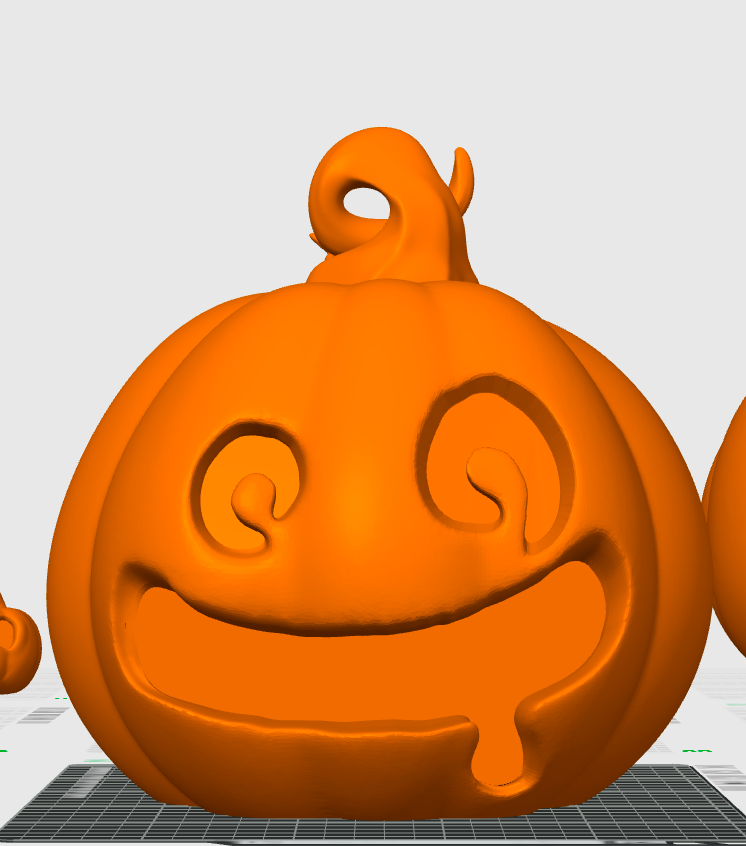 Smilely Pumpkin 10 inches wide x 10 inches long x 10 inches tall